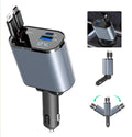 Cargador Retráctil para Auto USB-C 12V