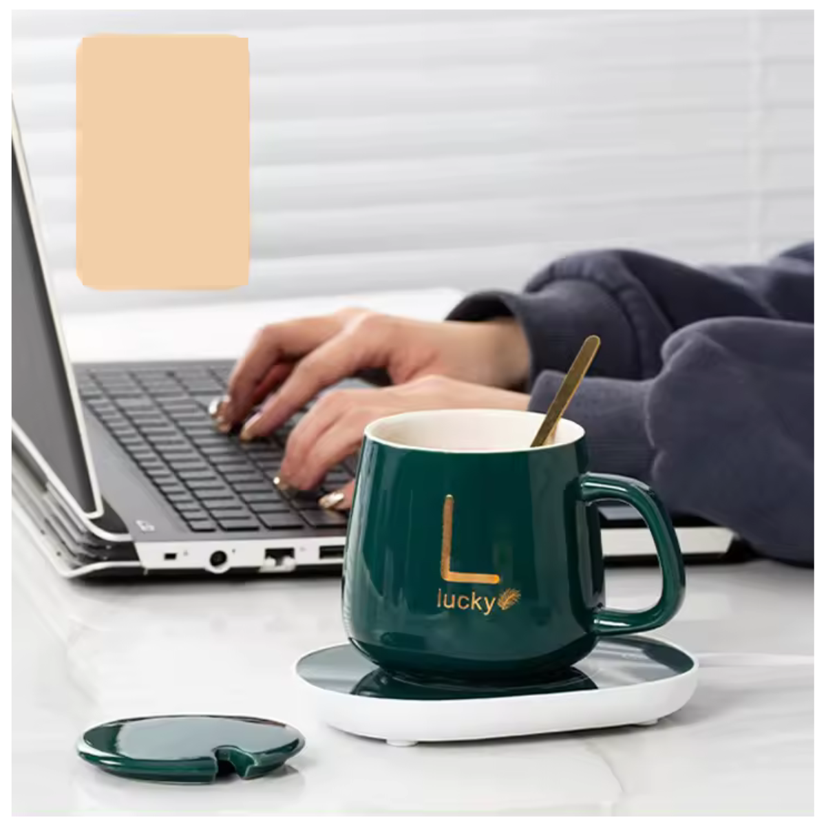 Taza Con Calentador Eléctrico 55°c