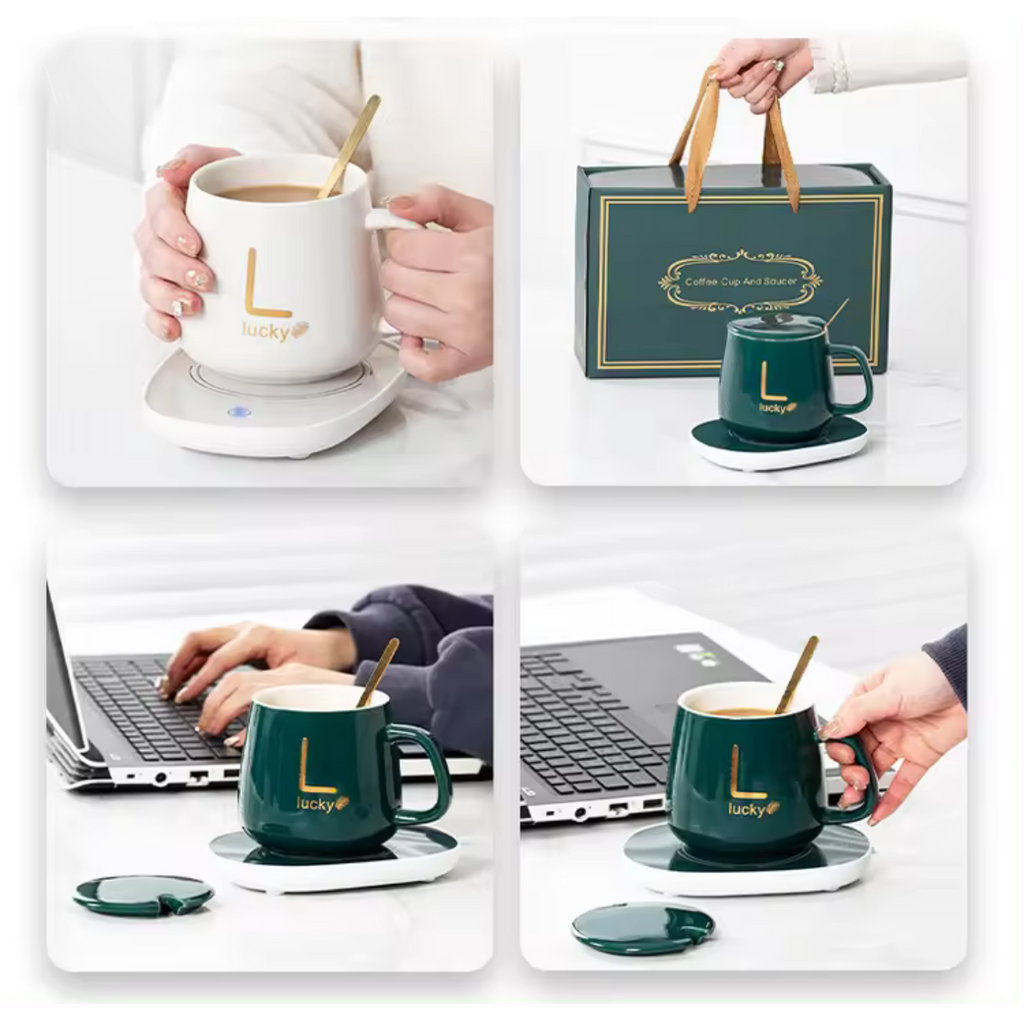 Taza Con Calentador Eléctrico 55°c